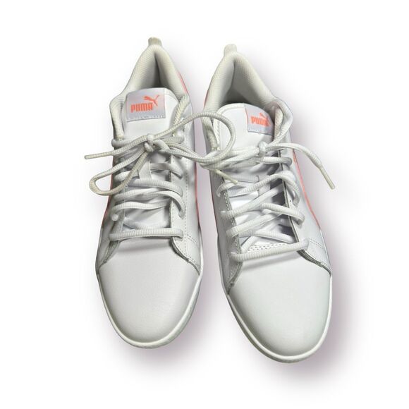 PUMA Women's Smash v2 Leather Sneakers‎ Size 9.5 Peach Parfait Color - Picture 2 of 6